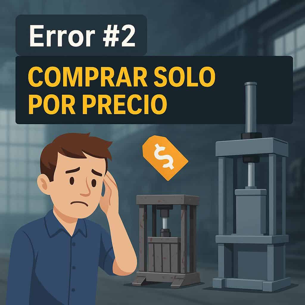 error numero 2 comprar solo por precio