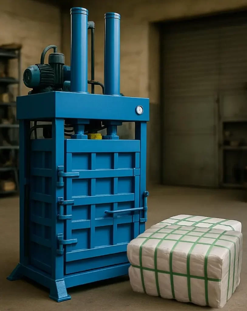 compactadora textil o fibra textil