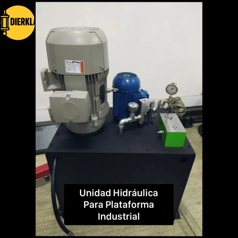 Unidad Hidráulica para plataforma industrial