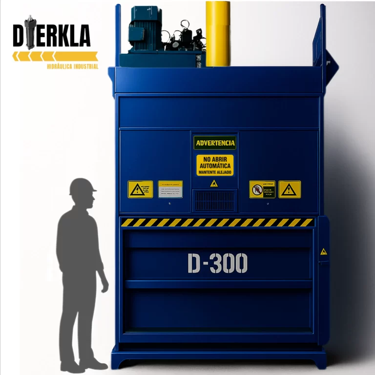 Compactadora industrial para PET